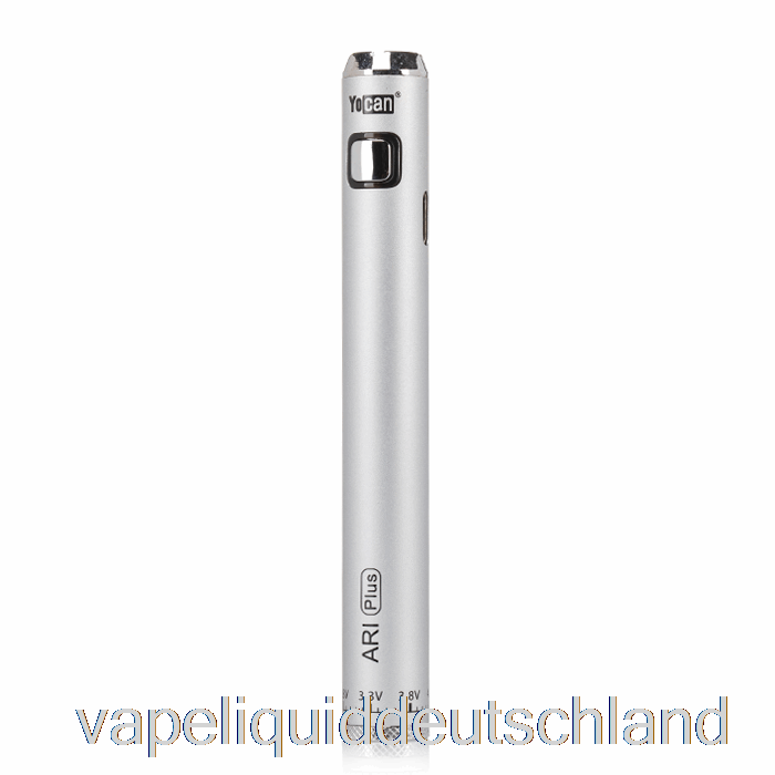 Yocan Ari Plus 900 MAh Batterie Silber Vape Liquid